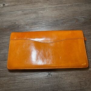 Orange BRAHMIN Wallet/Clutch